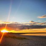 Sunset over Cape Cod Bay