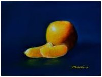 Orange w Two Slices 6x8